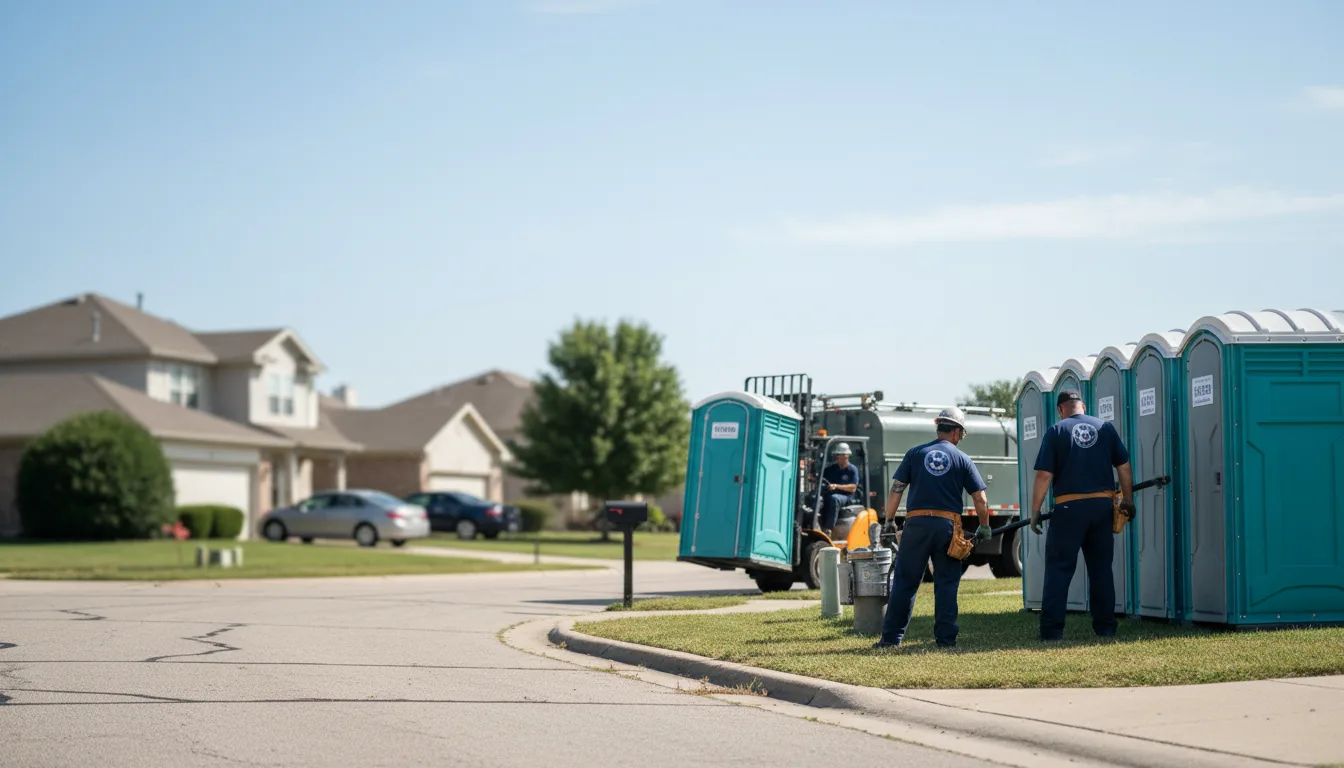 Porta Potty Rental in Wood River, IL near me